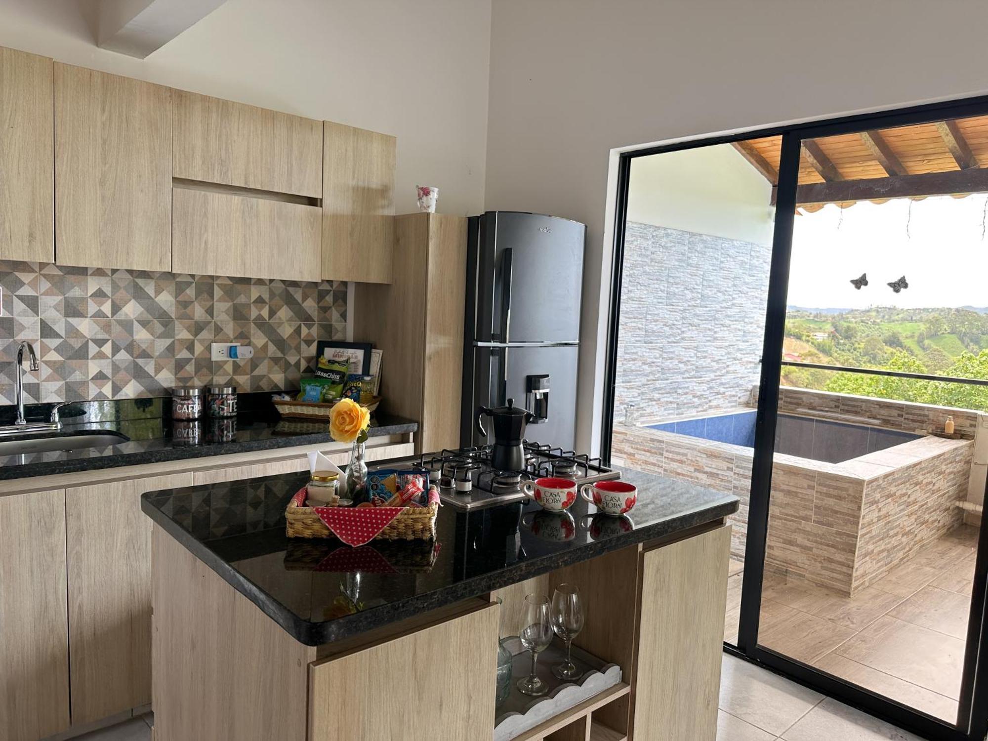 Cabanas Con Jacuzzi Y Chimenea - Casa Floral, Marinilla Extérieur photo